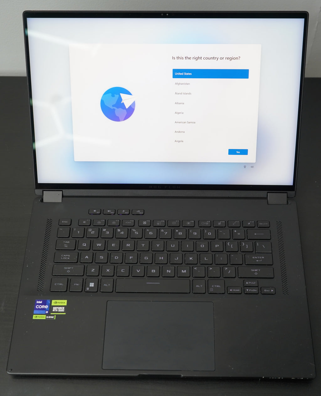 ASUS ROG Flow X16 Laptop GV601V RTX 4070 i9-19600H 64GB DDR5 RAM 2TB SSD